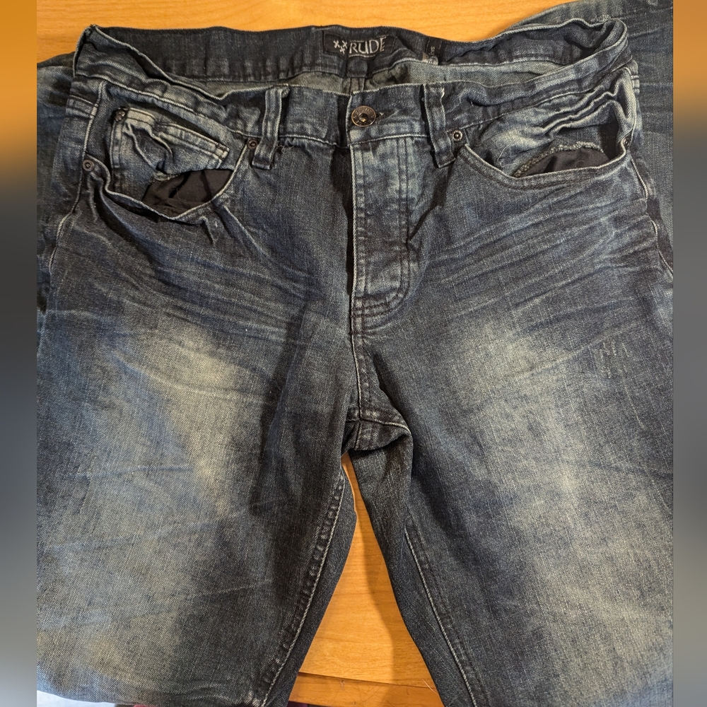 2 pairs of Rude jeans